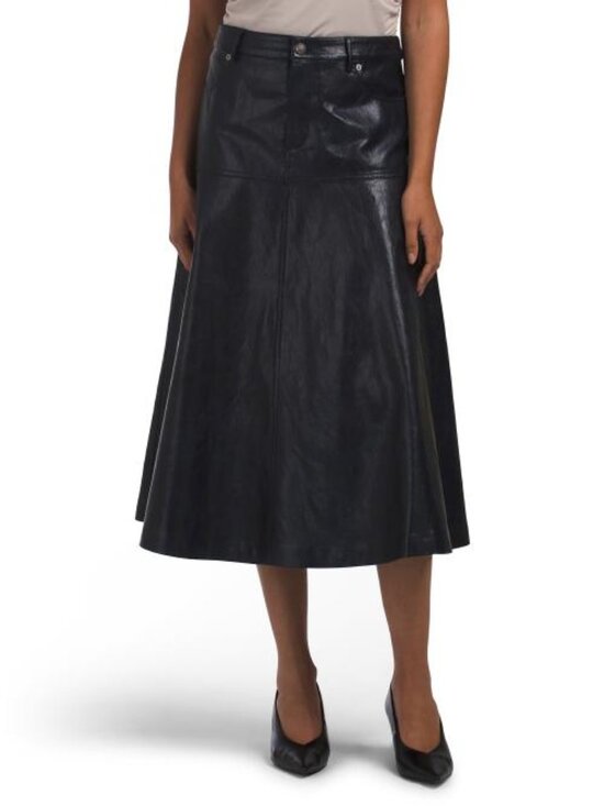 Kobi Halperin Dresses & Skirts - KOBI HALPERIN Faux Leather Rhea Skirt